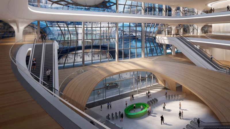 Zaha Hadid Architects создаёт технопарк будущего для «Сбера» в «Сколково»