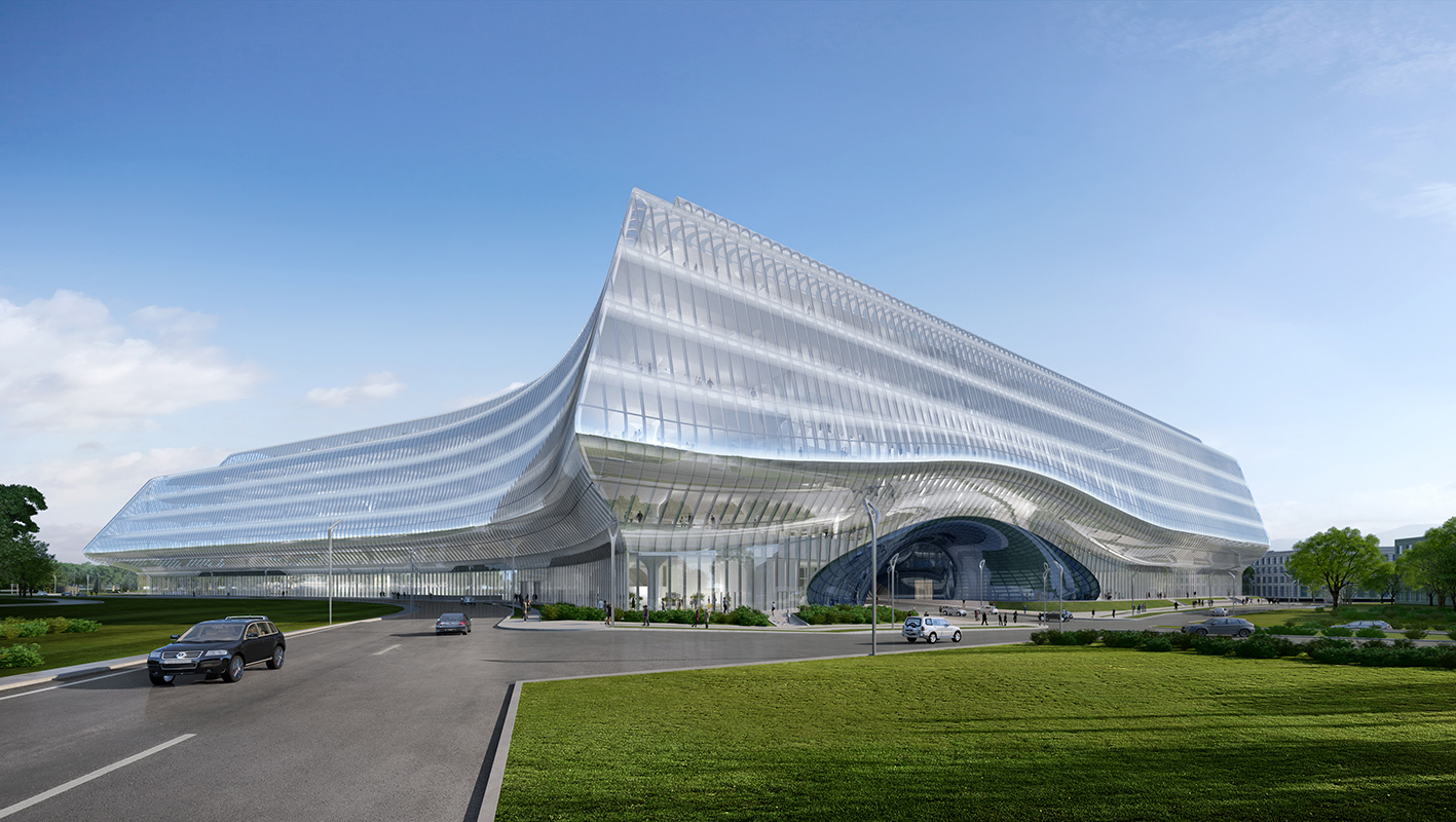 Zaha Hadid Architects создаёт технопарк будущего для «Сбера» в «Сколково»