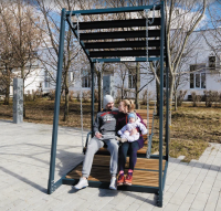 Скамейка на подвесах Лима/Lima» (кресло)