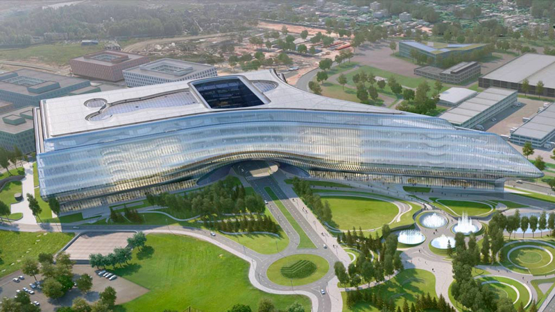 Zaha Hadid Architects создаёт технопарк будущего для «Сбера» в «Сколково»
